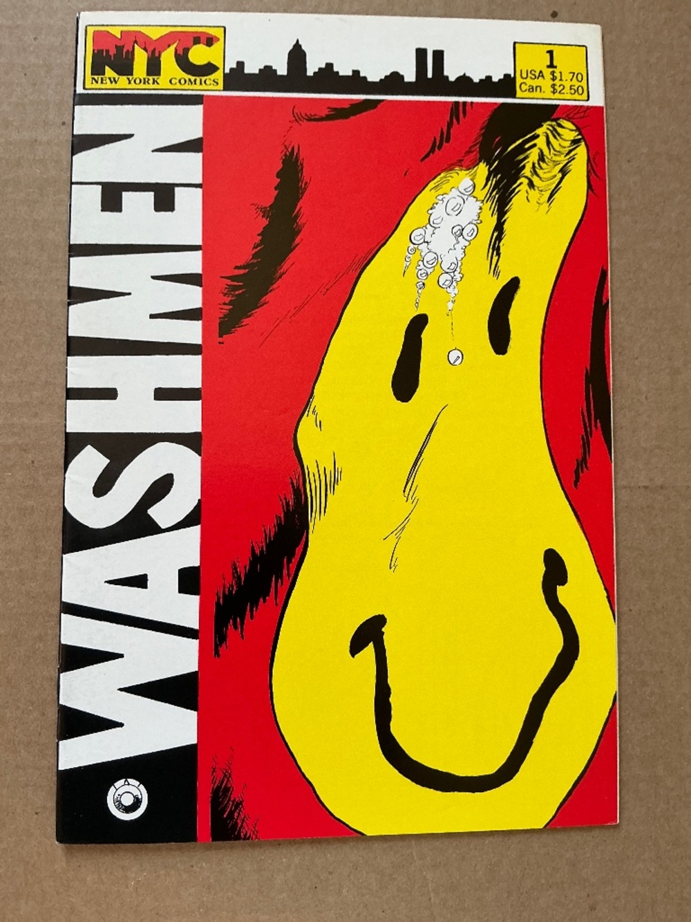 New York Comics Washmen Issue 1 1986
